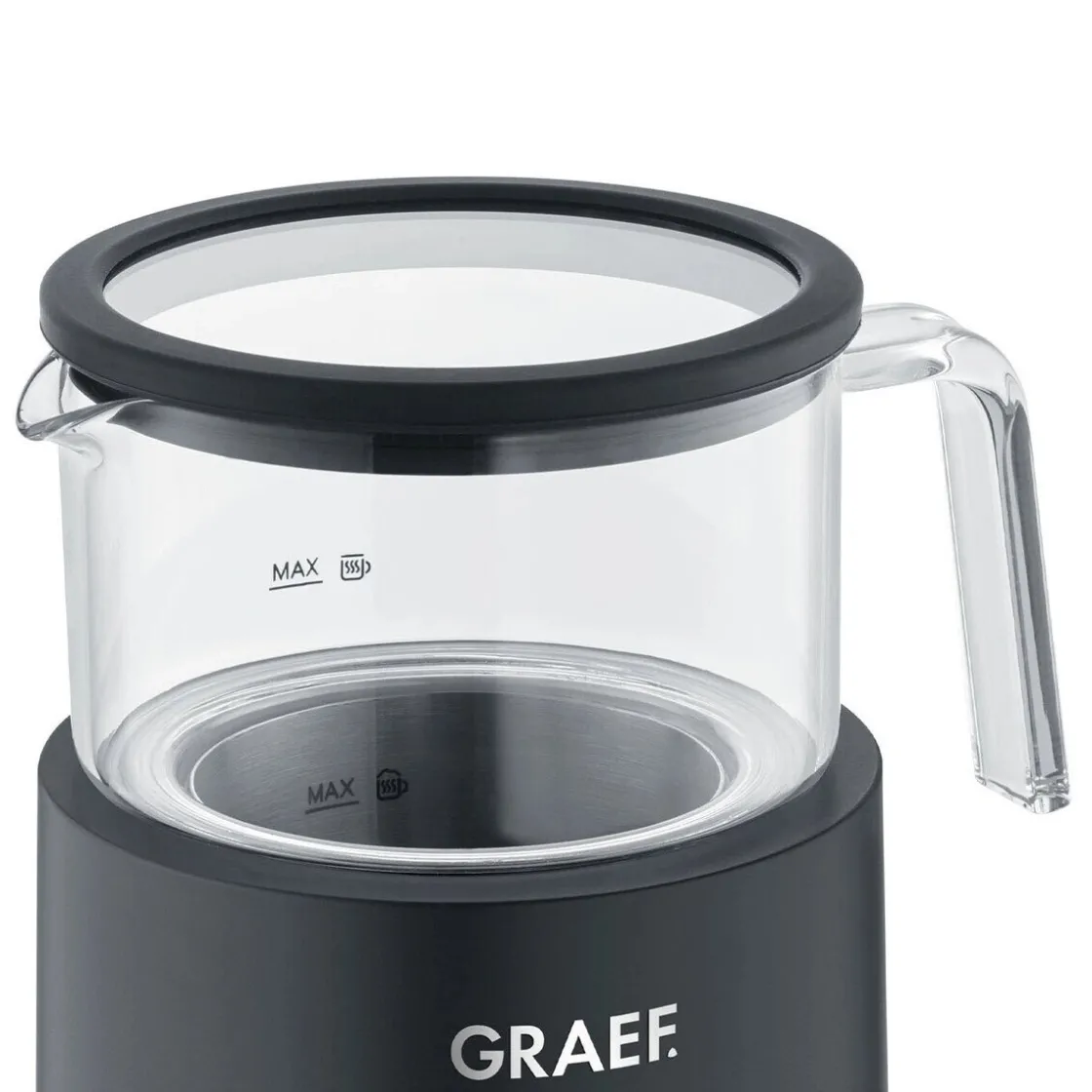 Graef Milchaufschäumer MS902 500 W schwarz-matt