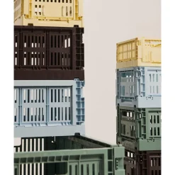 Hay Aufbewahrungsbox 30x30x29 cm Colour Crate Cube anthrazit