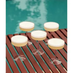 Hay Coupé-Glas 2er-Set Tint klar/grün