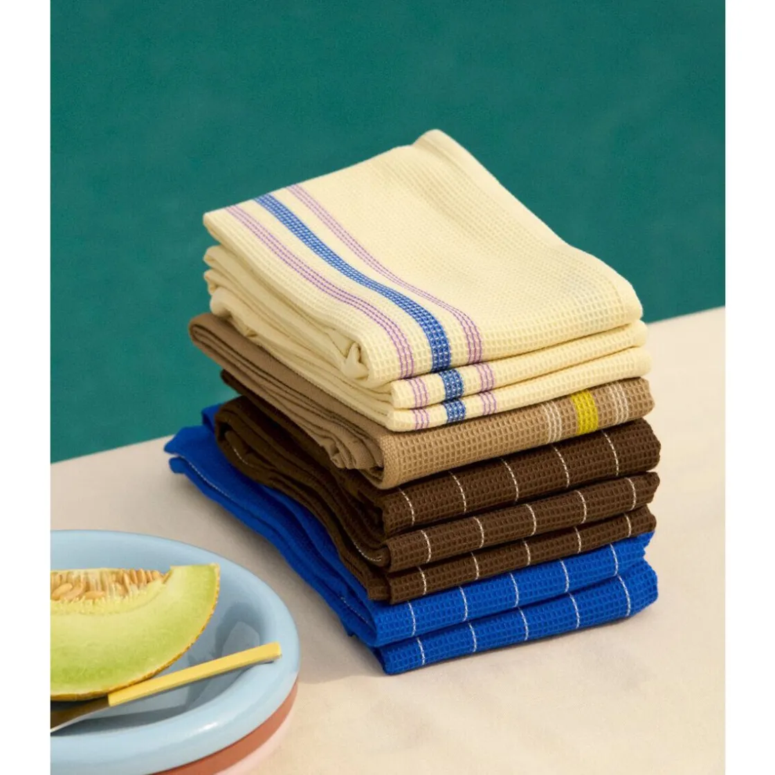 Hay Geschirrtuch 52x80 cm Canteen blau