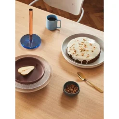 Servierplatten<Hübsch Platte klar Fuyu 27x2 cm