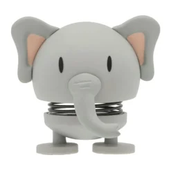 Hoptimist Soft Elephant 6 cm grey
