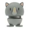 Hoptimist Soft Rhino 6 cm grey