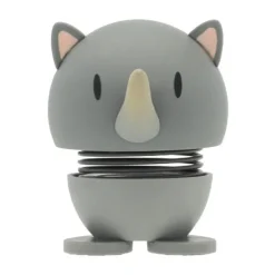 Hoptimist Soft Rhino 6 cm grey