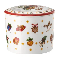 Weihnachtsbäckerei|Weihnachtsbäckerei<Hutschenreuther Dose 1,5 l Happy Wintertime