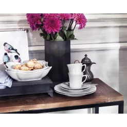 Frühstücksteller<Hutschenreuther Frühstücksteller 20 cm Fahne Baronesse Weiss