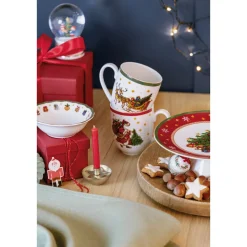 Hutschenreuther Geschirr-Set 4-tlg. Happy Wintertime Red