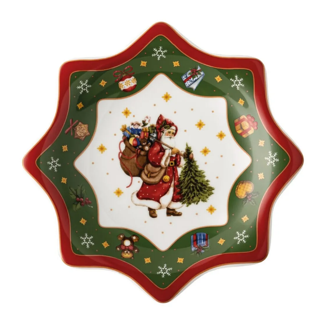 Hutschenreuther Sternschale 20 cm Happy Wintertime