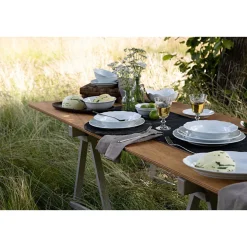 Suppenteller<Hutschenreuther Suppenteller 23 cm Fahne Maria Theresia Weiss