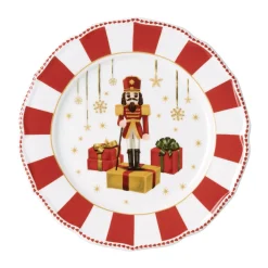 Weihnachten|Speiseteller<Hutschenreuther Teller 22 cm Christmas Love Red