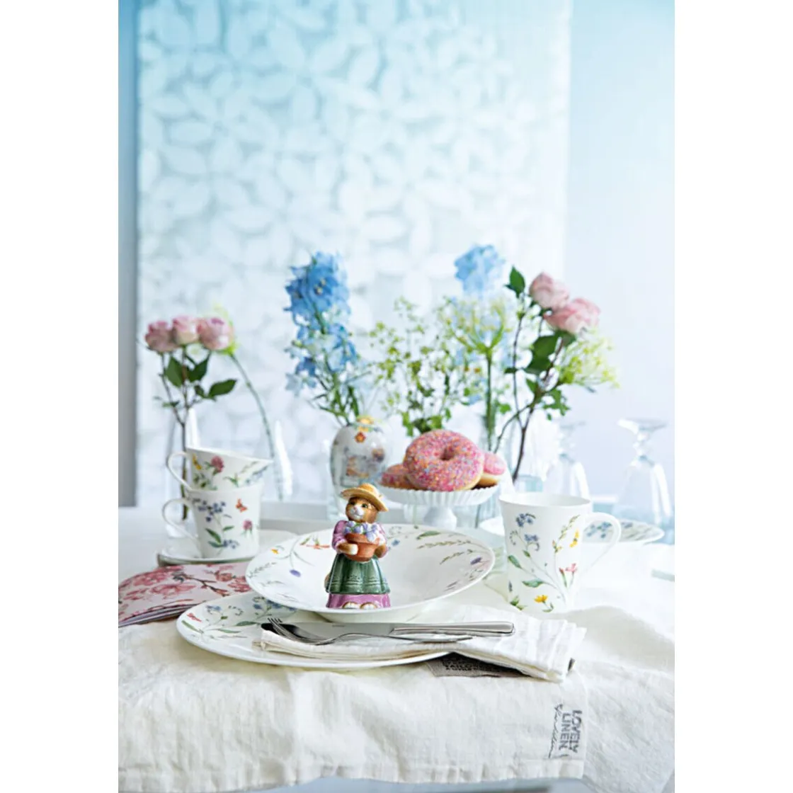 Suppenteller<Hutschenreuther Teller tief 24 cm Nora Spring Vibes