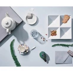 Kaffeeuntertassen<Iittala Kaffee-Untertasse 15 cm Teema weiß