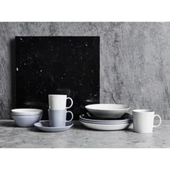 Schalen<Iittala Schale 1,20 l Teema perlgrau