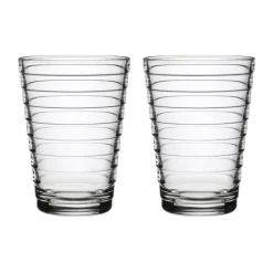 Iittala Trinkglas 2er-Set 0,33 l Aino Aalto Klar