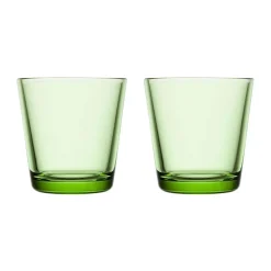 Becher<Iittala Trinkglas 2er-Set 0,21 l Kartio Apfelgrün