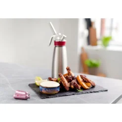 Weihnachtsbäckerei|Weihnachtsbäckerei<ISI Saucen-/Schlagsahnebereiter Gourmet Whip 0,5 l edelstahl