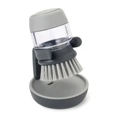 Essentials<Joseph Joseph Abwaschbürste Palm Scrub 13 cm grau