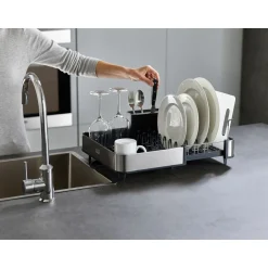 Spülen<Joseph Joseph Ausziehbares Geschirrabtropfgestell 35 cm Extend edelstahl