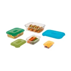 Meal Prep<Joseph Joseph Glasset 4tlg. mit Deckel Nest Storage