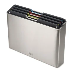 Fermentieren|20 Jahre Tischwelt<Joseph Joseph Schneidebrett-Set 5-tlg. Folio edelstahl