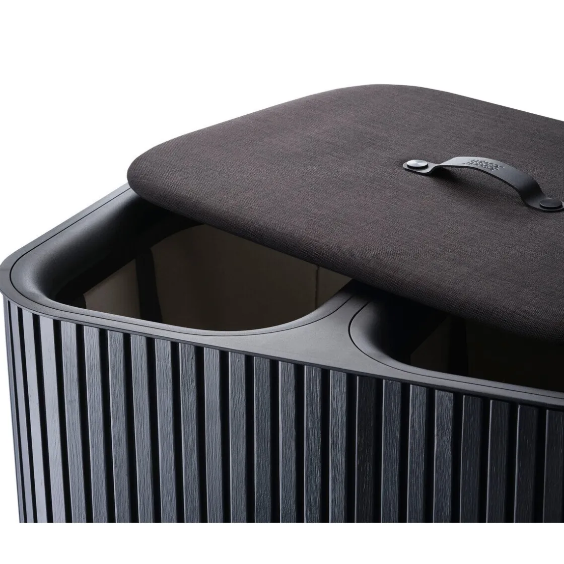 Neuheiten<Joseph Joseph Wäschetrennkorb 90,0 l Tota Twin Luxe schwarz