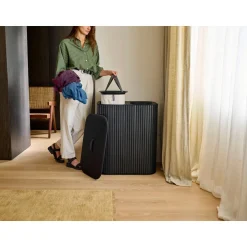 Neuheiten<Joseph Joseph Wäschetrennkorb 90,0 l Tota Twin Luxe schwarz