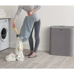 Küchentextil<Joseph Joseph Wäschetrennkorb 90,0 l Tota Trio grau
