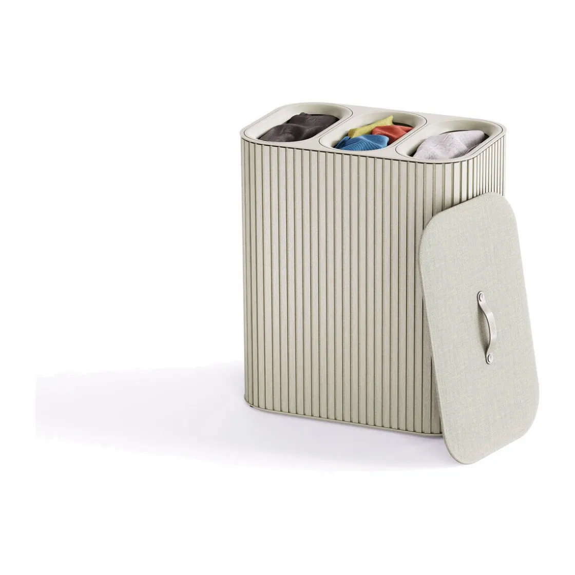 Neuheiten<Joseph Joseph Wäschetrennkorb 90,0 l Tota Trio Luxe ecru