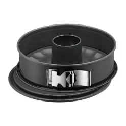 Backformen|Kochwelt Entdecken<Kaiser Springform mit Flach- und Rohrboden 28 cm La Forme Plus SafeClick schwarz
