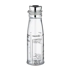 Salat Zubehör<Küchenprofi Dressingshaker 0,25l Acryl/Edelstahl 20cm
