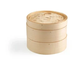 Töpfe|Kochwelt Entdecken<Ken Hom Bambus Dämpfer 20 cm natur