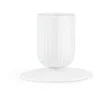 Kähler Blockkerzenhalter 9 cm Hammershøi weiß