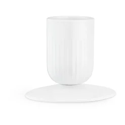 Kähler Blockkerzenhalter 9 cm Hammershøi weiß