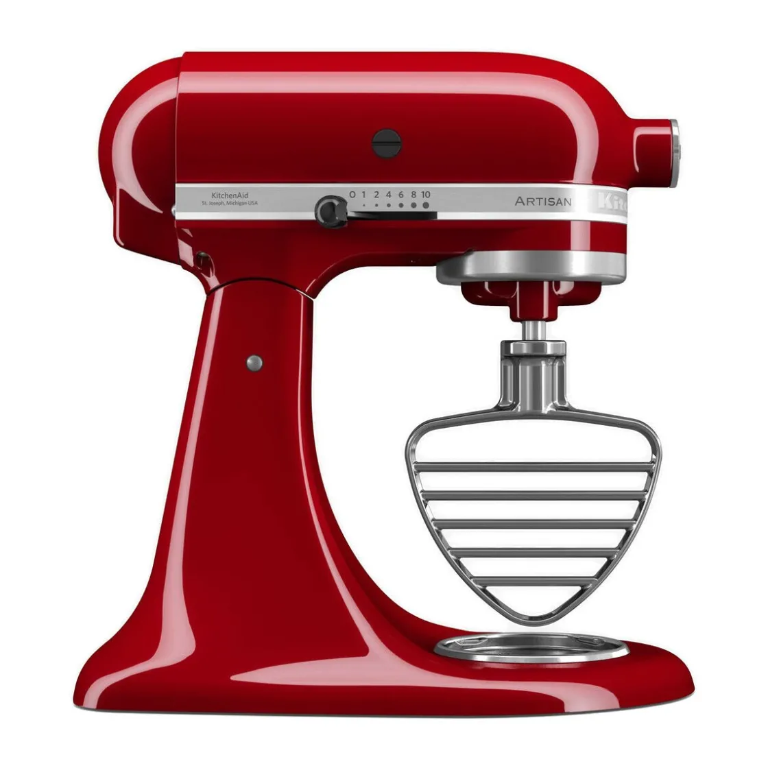 KitchenAid Feingebäckrührer Edelstahl zu Küchenmaschine 4,8l