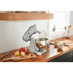 KitchenAid Feingebäckrührer Edelstahl zu Küchenmaschine 4,8l