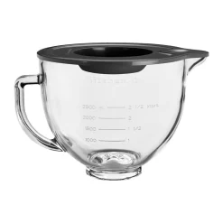 Küchenmaschinen<KitchenAid Glasschüssel 4,7 l klar