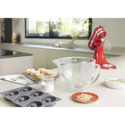 Küchenmaschinen<KitchenAid Glasschüssel 4,7 l klar