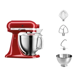 KitchenAid Küchenmaschine 4,8 l 300 W Artisan Premium Empire Rot