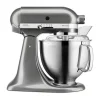 Küchenmaschinen<KitchenAid Küchenmaschine 4,8 l 300 W Artisan Premium Medaillon Silber
