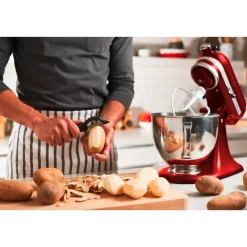 Weihnachtsbäckerei|Weihnachtsbäckerei<KitchenAid Küchenmaschine 4,8 l 300 W Artisan Premium Liebesapfelrot