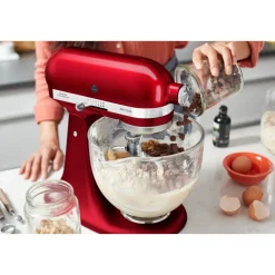 Weihnachtsbäckerei|Weihnachtsbäckerei<KitchenAid Küchenmaschine 4,8 l 300 W Artisan Premium Liebesapfelrot