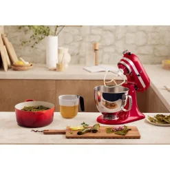Weihnachtsbäckerei|Weihnachtsbäckerei<KitchenAid Küchenmaschine 4,8 l 300 W Artisan Premium Liebesapfelrot