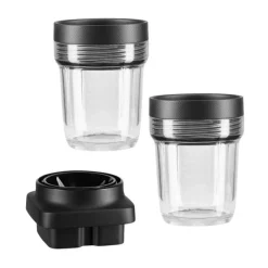 KitchenAid Mixbehälter-Set 2-tlg. für Standmixer K400 und K150 klar