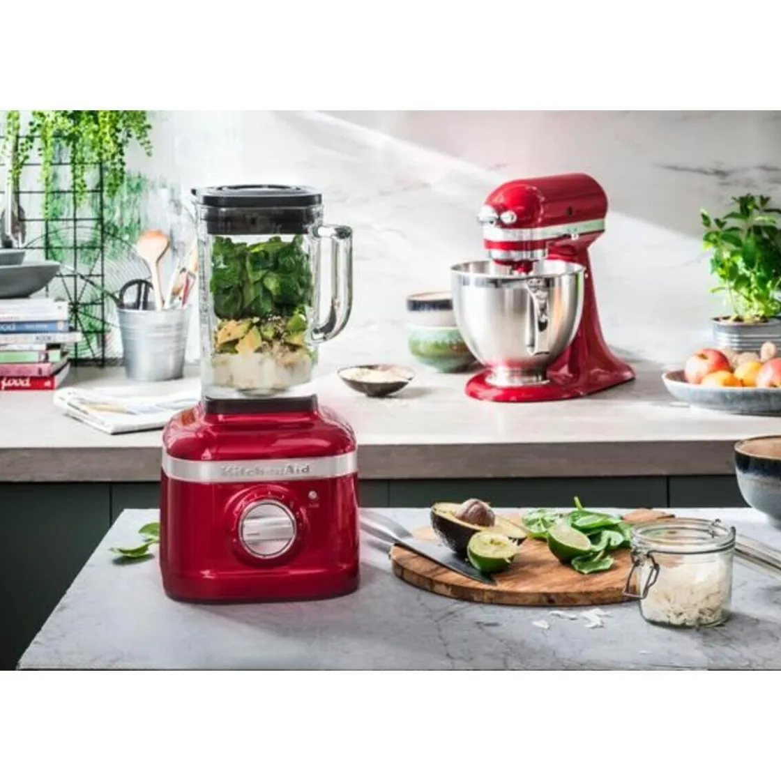 Weihnachten|Kochwelt Entdecken<KitchenAid Standmixer K400 1,4 l 1200 W Artisan liebesapfelrot
