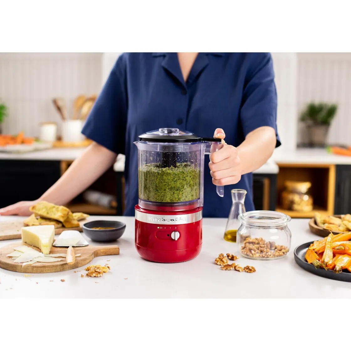 KitchenAid Zerkleinerer 1,2 l Empire Rot