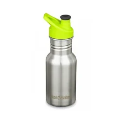 Trinkflaschen<klean kanteen Trinkflasche Kid Classic Br. Stainless einwandig 355ml mit Sport Cap