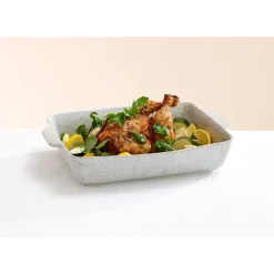 Backformen|Kochwelt Entdecken<Ladelle Auflaufform 39x26 cm Artisan hellgrau