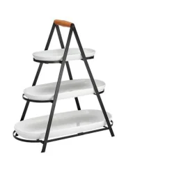 Tischwäsche<Ladelle Servierturm 50x24x54cm Serve & Share weiß