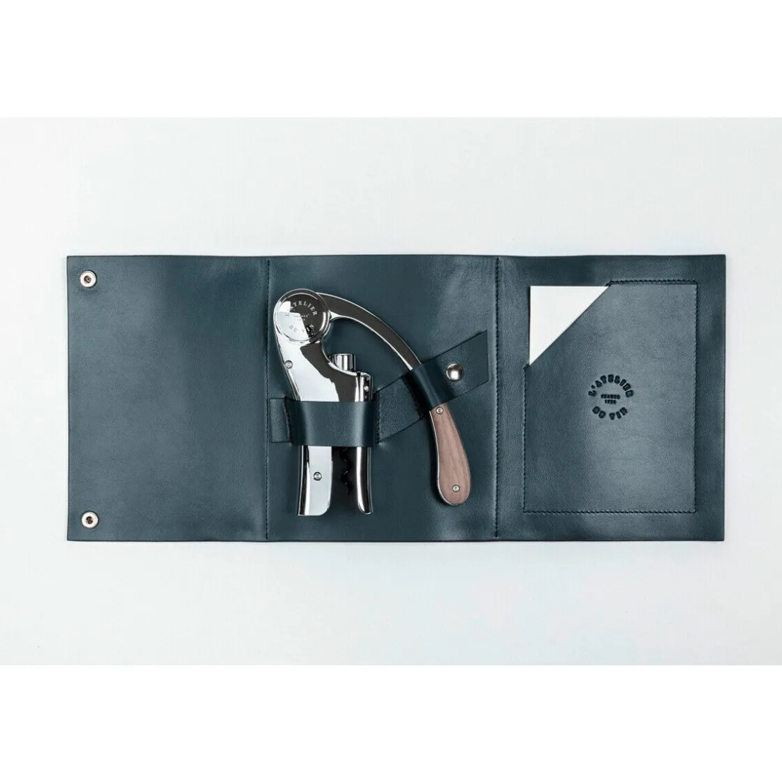 Messer & Co. Entdecken<L'atelier du vin Geschenkset Sommelier-Set Oeno Motion 2-tlg. Nomad Collection braun