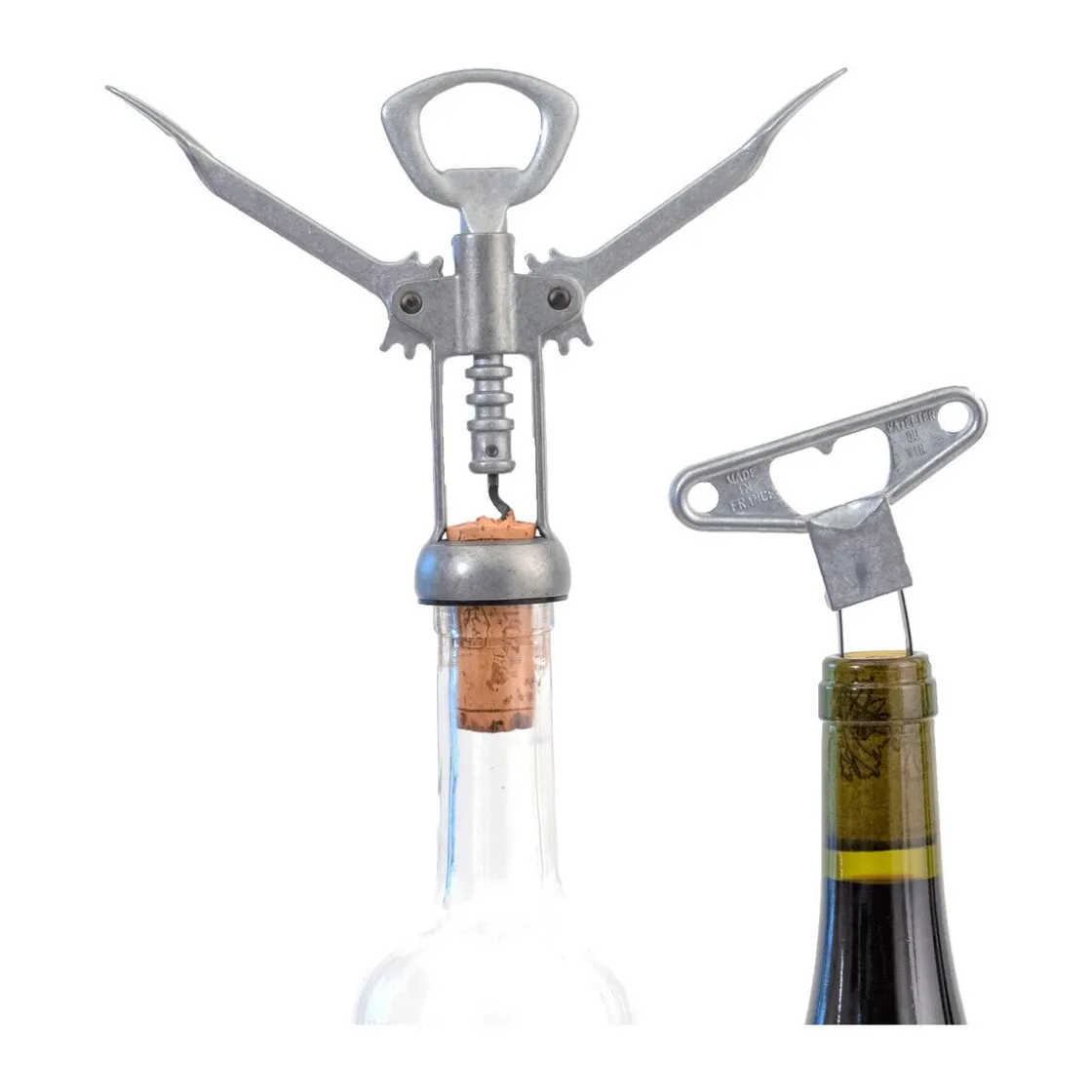 Messer & Co. Entdecken<L'atelier du vin Korkenzieher-Geschenkset Les Bons Amis 2-tlg. mehrfarbig